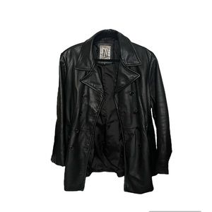 Jones New York Authentic Leather Jacket Size XL